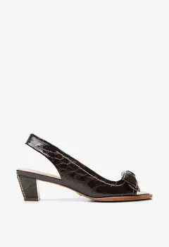 VICENZA Sandália Alison Marrom - comprar online