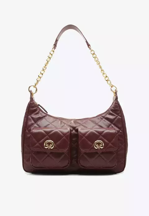 VICENZA Bolsa Shoulder Elis Média Bordô