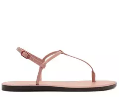 Imagem do ANACAPRI Sandália Slim Monocolor Rosa