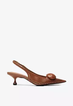 VICENZA Slingback Indy Marrom