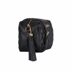 LUISA BARCELOS BOLSA MÉDIA CLÁSSICA PRETA - loja online