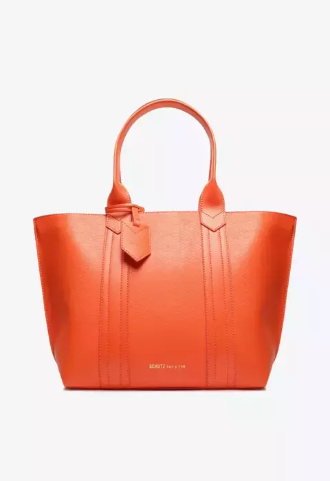SCHUTZ BOLSA GRANDE LARANJA