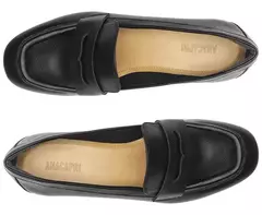 ANACAPRI Mocassim Salto Bloco Loafer Preto na internet