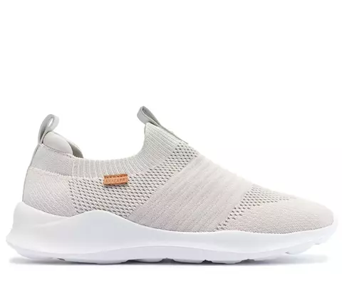 ANACAPRI Tênis Slip On Streech Jogging Knit Cinza