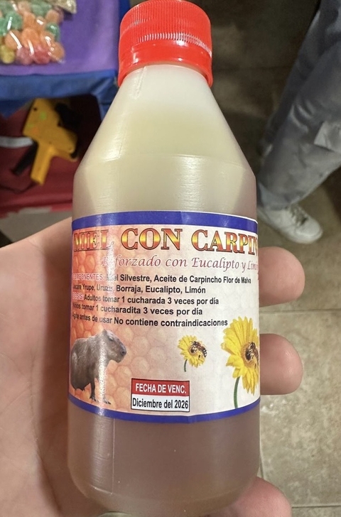 miel de carpincho de 1/4