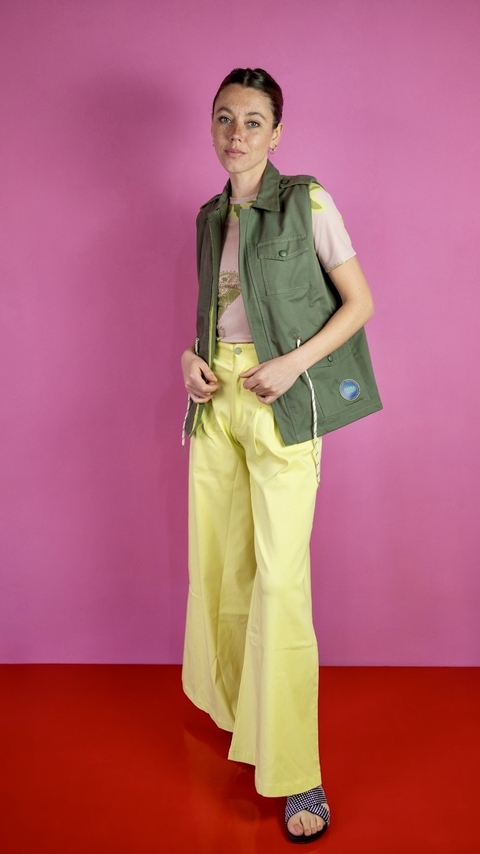 Pantalón SCARLETT limón - comprar online