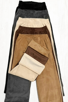 Wide leg corderoy plush bifaz en internet