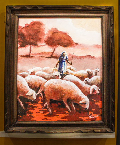 Quadro Pintura acrilica - J. Rocha