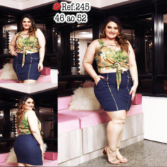 Conjunto Plus Size de Saia - comprar online