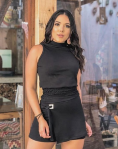 Conjunto Cropped e Short/Saia CrepeDior - comprar online