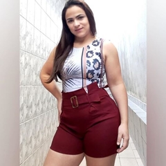 Short Bengaline cintura alta - comprar online