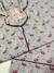 Pijama Americano Flamingo Azul - (cópia) - comprar online