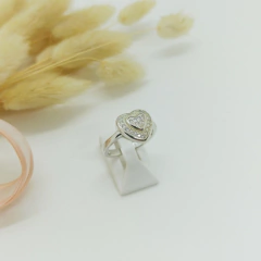 Anillo Corazón brillo