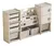 Mueble Organizador Juguetes y Libros Montessori Para Niños