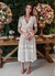 VESTIDO MIDI ENTREMEIOS RENDA GUIPIR BRANCA (SOB ENCOMENDA - PRAZO ENTREGA: 30 DIAS ÚTEIS)