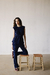 Conjunto tricot aveludado na internet