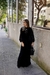 Vestido longo veludo decote V - comprar online
