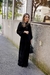 Vestido longo veludo decote V na internet