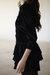 Mini dress veludo texturizado - loja online