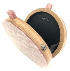 Clutch - Madrepérola Redonda Rosa Antigo na internet