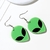 Aretes Alíen Verde