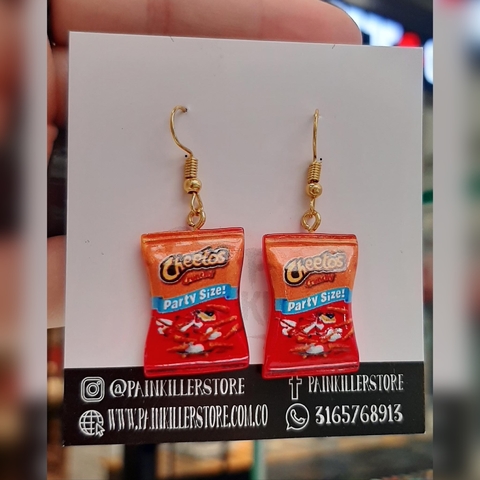 Aretes Cheetos
