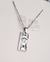 Collar Dólar Plateado