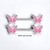 Joyas Nipplê Mariposa Rosada