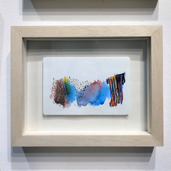 Julián Pesce, ST, acuarela 22x27cm enmarcada (-10% efectivo, transferencia ó débito eligiendo la opción "pago a convenir")