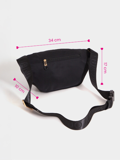 Riñonera Negra Vera - comprar online