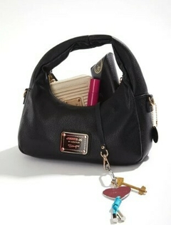 BANDOLERA BAGUETTE NEGRA AMELIE - CHAVELA