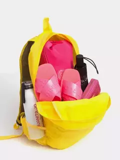 Mochila Plegable Para Viaje Amarilla Minimax - comprar online