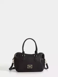 Cartera Mediana Negro Aurora - comprar online