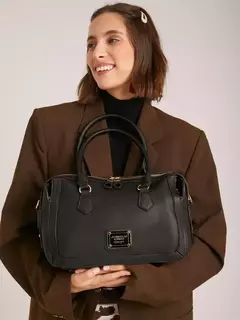 Cartera Mediana Negro Aurora - CHAVELA