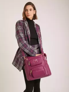 Shopping Bag Berenjena Úrsula - comprar online