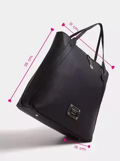 Shopping Bag Negra Renata - comprar online