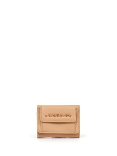 BILLETERA PEQUEÑA CON BOLSILLO EXTERNO CAMEL en internet