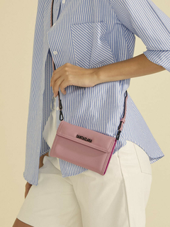 BILLETERA MAXI LEA Rosa - comprar online