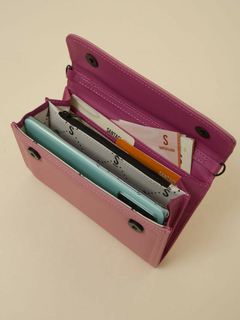 BILLETERA MAXI LEA Rosa - tienda online