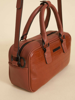 Cartera Bisi Marron Croco - CHAVELA