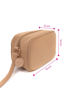 Bandolera Danu camel - comprar online