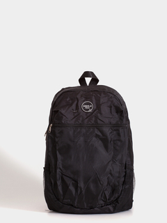 Mochila Plegable Para Viaje Negro Minimax - comprar online
