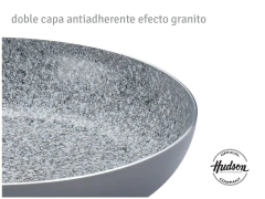 CACEROLA HUDSON ANTIDH. CERAMICO GRANITO 24CM - comprar online