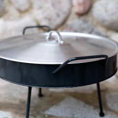 DISCO DE ARADO 45CM CON TAPA DE ALUMINIO - Castel Rojo | Artículos de bazar