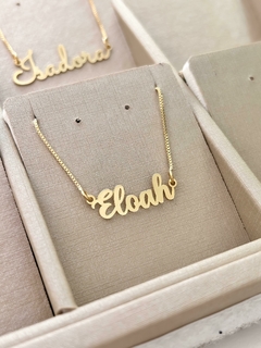 Colar com nome modelo cursivo - FONTE 4 - comprar online