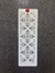 STENCIL FONDO FLOR DE LIS 10X30 (SW 75) MILARTES