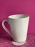 TAZA CONICA BLANCA 10 CM CERAMICA