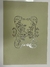 LAMINA DECOUPAGE A4 FONDO LISO DISEÑO CON FOIL