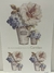 LAMINA SUBLIMACION CAMILA ARTESANIAS, FLORES HORTENSIAS 21X30 (CA 18)