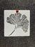 STENCIL GINKO BILOBA 20X20 (45) ARTE ATTACK